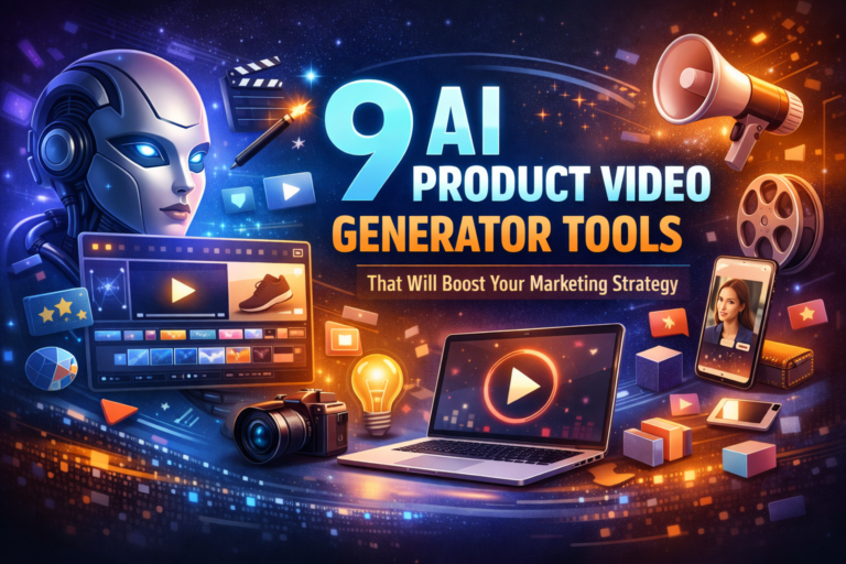 9 AI Product Video Generator Tools That Will Boost Your Marketing Strategy